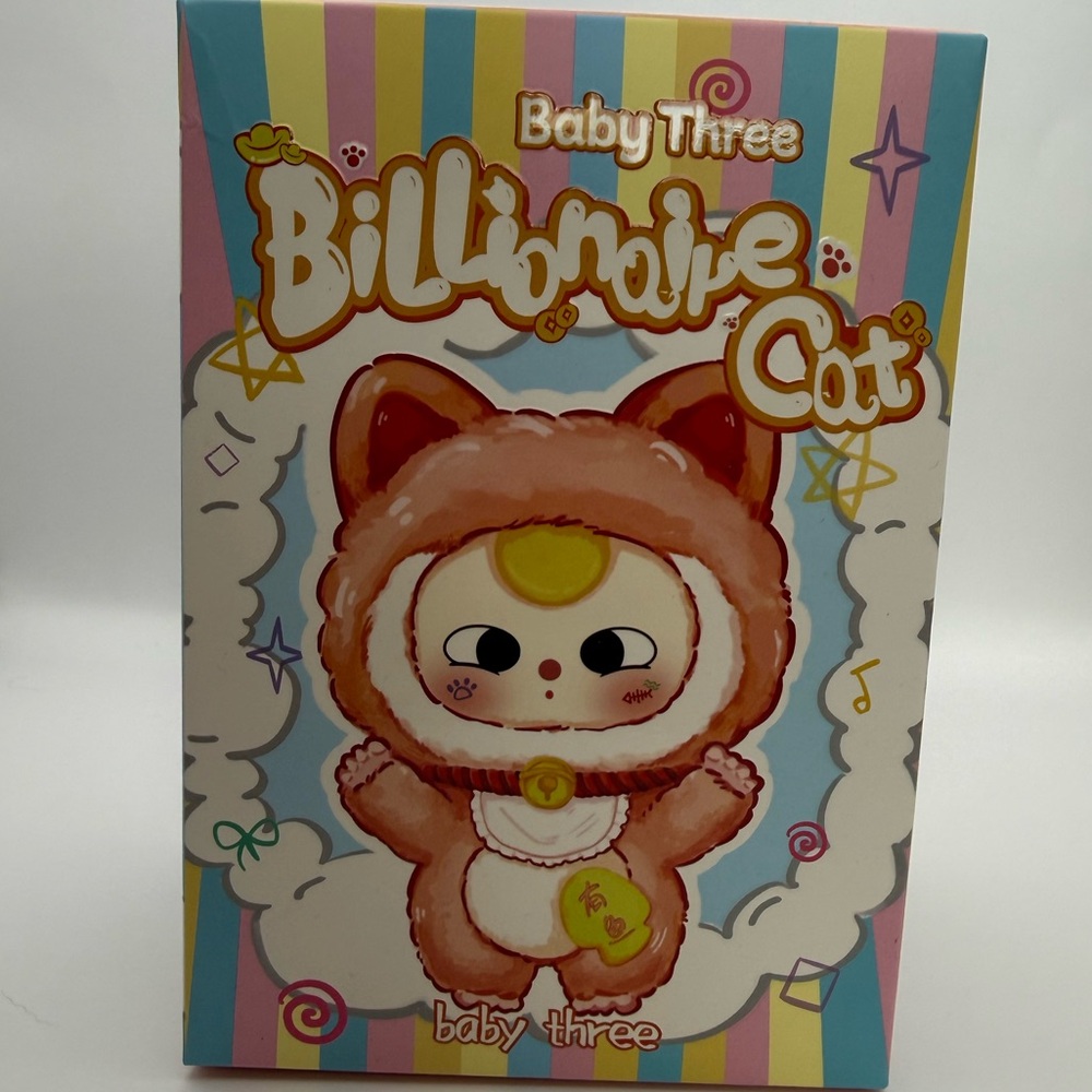 Baby Three NEW, Unopened Blind Box - Billionaire Cat Series.